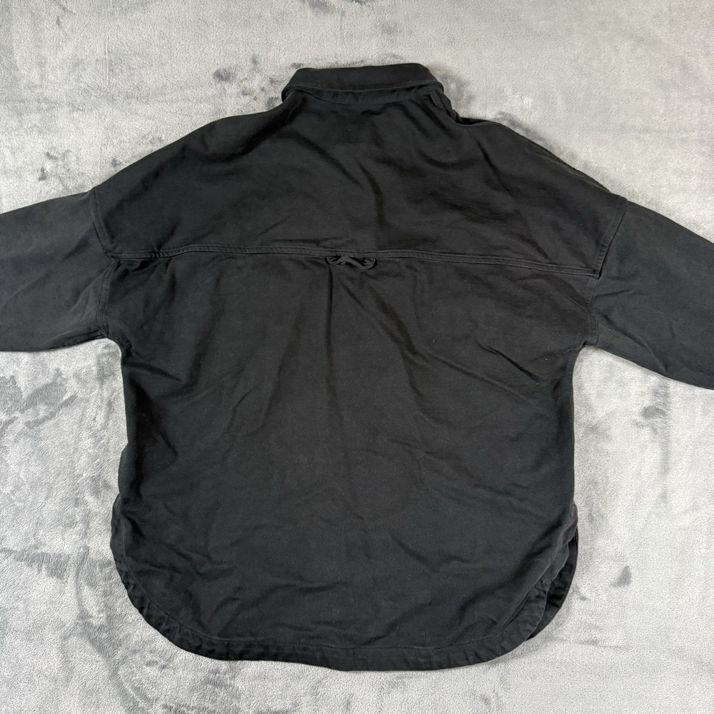Vuori MacKenzie Shirt Jacket Womens XS/S Black Cotton Button Down VW546 - Picture 3 of 14